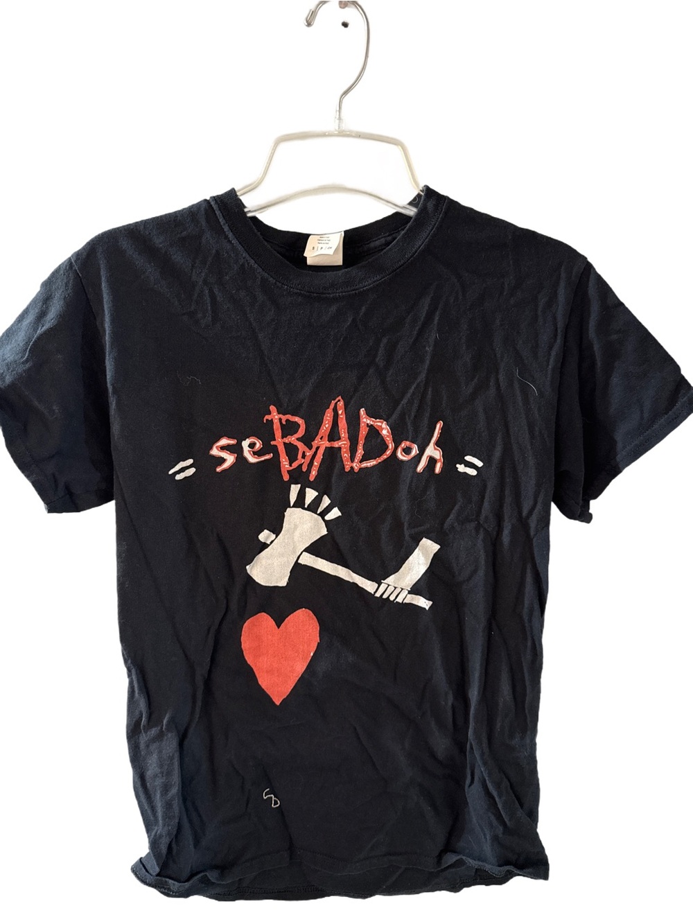 Kurt Cobain Vintage Sebadoh Black Band Tee